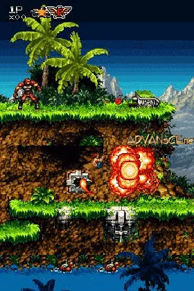 Contra - Dual Spirits (Japan) screen shot game playing